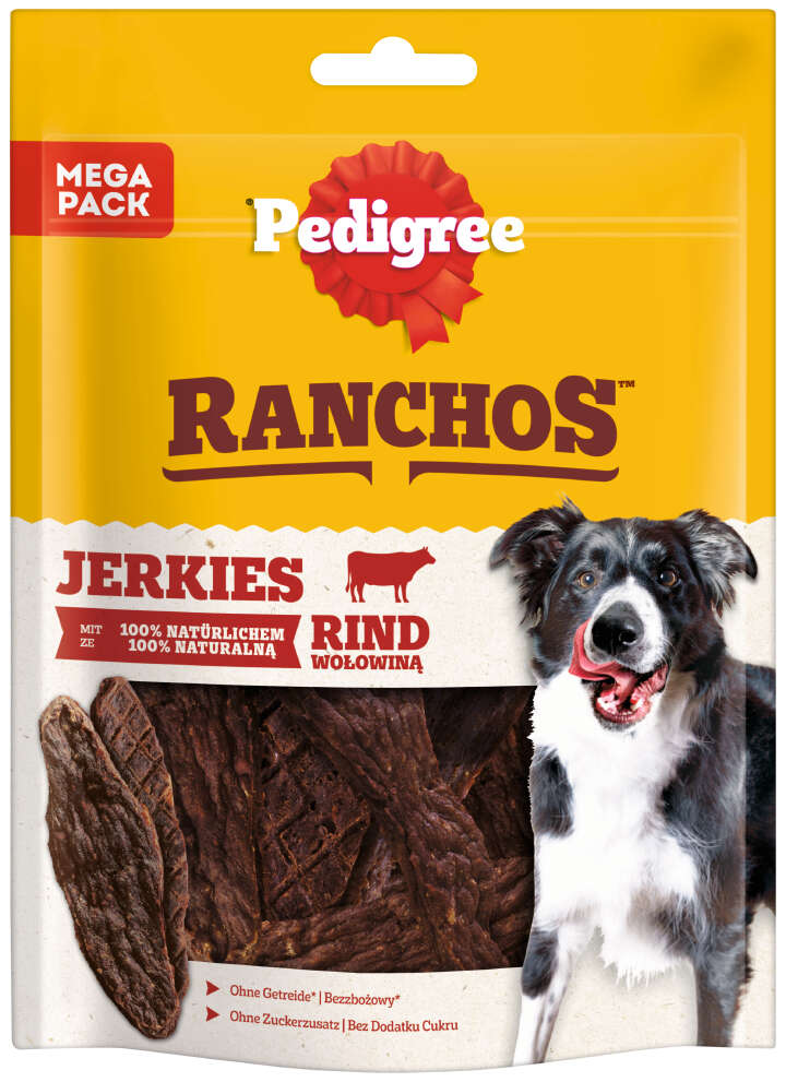 Pedigree Hundeleckerli Ranchos Jerkies Rind